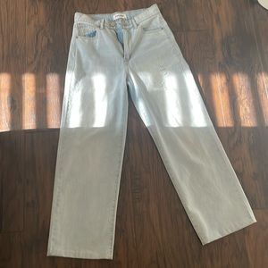 Light blue baggy wide leg RSQ size 26 women’s jeans